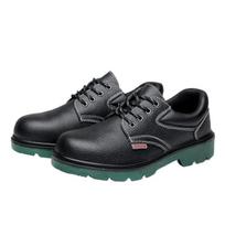 Labor Insurance Shoes, Green Sole Injection Safety Shoes, Protective Workers, Anti-smashing Shoes 35