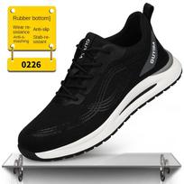 Anti-smashing and Anti-piercing Labor Insurance Shoes for Men, Comfortable and Wear-resistant Work Safety Protective Shoes 36