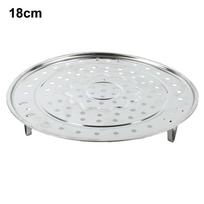 Garinimo stovas Plokštė Garų gaminimas Apvalus tipas Nerūdijantis plienas 24CM gray