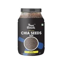 True Elements Raw Chia Seeds 2kg – Nutrient-Rich Superfood for Daily Wellness black