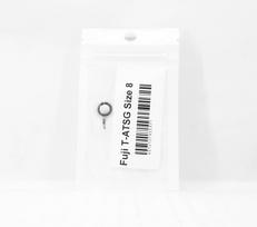 Fuji T-ATSG Dydis 8 meškerės žiedas Titano rėmas SIC x 1 (5371) white
