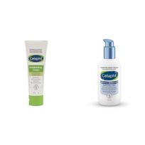 Cetaphil Moisturising Cream Face & Body skin 80 gm Optimal Hydration Replenishing Body Lotion 237ml moisturizer & Sunflower Oil white