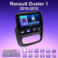 2 DIN Android Car Radio For Renault Duster 1 2010-2015 Multimedia Player Head Unit Stereo GPS Navigation WIFI 1+16GB 1+16GB black