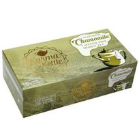 Karma Kettle Ramunėlių arbata Nebalinti ir be sąsagėlių arbatos maišeliai su natūraliomis kvapiosiomis medžiagomis (100 dviejų kamerų arbatos pakelių), 200 g beige