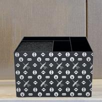 Kirpėjo organizatorius Kirpėjo žirklių laikiklio dėžutė,Salono lentyna,Salonui argent  black