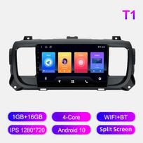 Car Radio Android Auto Carplay For Citroen Jumpy 3 Space Tourer 2016-2021 Multimedia Player Head Unit Stereo GPS Navigation BT WIFI 2+32GB 1+16GB