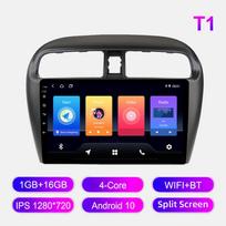 Car Radio Android Auto Carplay For Mitsubishi Mirage Attrage 2012-2018 Multimedia Player Head Unit Stereo GPS Navigation BT WIFI 2+32GB 1+16GB