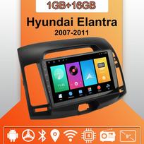 Android Carplay Automobilinis Radijas Hyundai Elantra 2007-2011 Multimedijos Grotuvas Pagrindinis Blokas Stereo GPS Navigacija BT WIFI 2+32GB 1+16GB