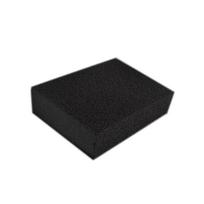 1 vnt didelio ploto Carborundum Fine Lankstus kalkių šalinimo Clean Magic Brush kempinėlis juoda
