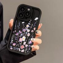 Telefono dėklas, skirtas iPhone 16 13 11 Pro Max iPhone 11 13 16 Samsung S24 Ultra Samsung A54 Redmi note 12 11 Infinix Case iPhone 7&8 juoda