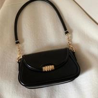 Vintažiniai juodi pečių krepšiai piniginė Moteriška Retro Pu Oda Prašmatni laisvalaikio rankinė Moteriška Elegantiška Karšta mergaičių krepšys Nauja gray