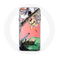 Coque pour Samsung Galaxy J7 2017 Yamato Et Zoro One Piece Anime Poster - Maniacase juoda