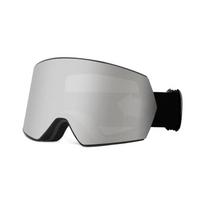 New Sport Snowboard Eyewear Anti Fog Straps Magnetic Lens Ski Snowboard Glasses gray