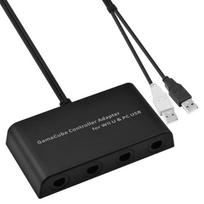 Adaptateur de manette Nintendo GameCube pour Wii U et PC avec 4 ports