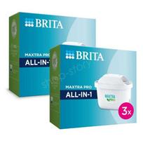 Cartouches Filtrantes - BRITA - PRO - 6 Cartouches - Capacité 450L - Réduction Impuretés