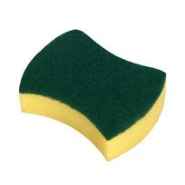 5/10/20 pakuotės virtuvės valymo kempinė, indų rankšluostis, šveitimo šluostė, indų įbrėžimų šveitimo kempinė 5pcs yellow