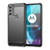 „Motorola Moto G71 5G“ dėklas, skirtas „Moto G71 G51 G41 G31 G200“ dangteliui, atsparus smūgiams, minkštas silikoninis apsauginis buferis, skirtas „Moto G71 Coque“. For Moto G71 5G juoda