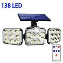 138led Solar Outdoor Light 138 LED Solar Security Flood Lighting with 3 Modes Adjustable Lighting Head for Garage Garden Yard 138led-Integrated model