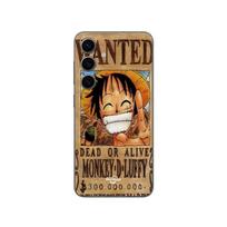 Coque Samsung Galaxy S24 One Piece Wanted Poster Monkey D. Luffy Maniacase