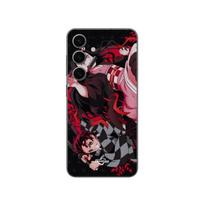 Samsung Galaxy S24 case demon slayer tanjiro nezuko attack fight Maniacase