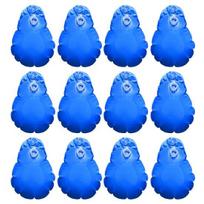 1/6/8/12/16Pcs Pool Cover Weights Leakproof Winter Pool Tarp Weights Hanging Bag with 12pcs tamsiai mėlyna spalva