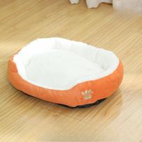 Autumn and Winter Removable and Washable Dog Kennels  Cat Kennels  Round Pet Kennels  Dog Beds  Winter Warm Dog Mats  Pet Supplies Small white