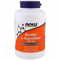 Now Foods ACETIL L-KARNITINAS, 500mg. 50 VCAPS