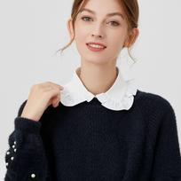 Ruffle Fungus Trimmed Collar Doll Collar Fake Collar White Lace Sweater Trim Collar Collar Batch balta