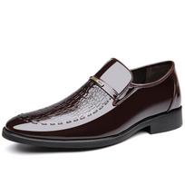 Madingi Vyriški Oksfordo Vyriški Odiniai Suknelės Batai Mados Verslo Vyriški Batai Vyriški Suknelės Smailianosiai Batai Vestuviniai batai Zapatos Hombre 10 juoda