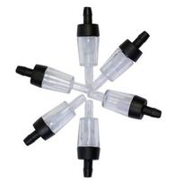 5Pcs Aquarium Check Valve For Air Pump Plastic One Way Non-Return Accessories For Fish Tank Air Line Tube Hose Pipe Pet Product
