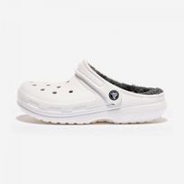 Crocs Classic Lined Clogs Crs203591 White Grey 230 white