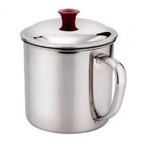 Tea Cup Large-capacity 250ml Solid-Color Travel Camping Mug Cup   Water Bottle  for Water 301-400ml gray