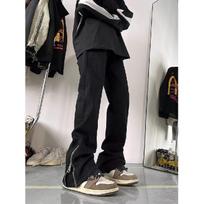 Hong Kong Trendy Men'S Summer New 2024 Personalized Letter Jeans Hip Hop Ins Trendy High Street Trendy Rascal Handsome Pants S