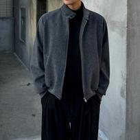 Light Mature Style Stand Collar Jacket Men's Autumn and Winter Thickened Top Korean Style Trendy High-end Casual Jacket M