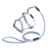 Dog Leash Traction Tool Adjustable Chest Strap Dog Leash and Harness Set violetinė