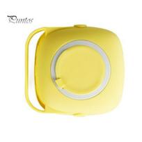Pet Bath Brush Soft Silicone Bristles Dogs Cats Grooming Massage Comb with Shampoo Dispenser Box Pet šviesiai žalios spalvos