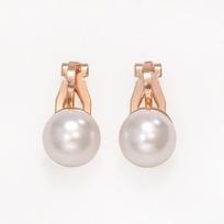 Cross-Border Fashionable Copper Ear Cuffs with White Pearls sku5384
