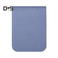 Magnetinis dirbtinės odos skirtukas su magnetiniu užsegimu, knygos segtukas, plonas kampinis prigludimas, skaitymo pažangos sekiklis, puslapio žymeklis mėlyna