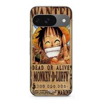 Case for Google Pixel 9 One Piece Wanted Poster Monkey D. Luffy juoda