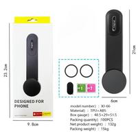 Ultra-Slim Magnetic Car Phone Holder, Hidden Dashboard Mount, Strong Magnet, Minimalist 21*6cm juoda