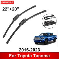Automobilio valytuvai Toyota Tacoma 2016-2023 22  + 20  Priekiniai Galiniai Valytuvų Šepetėliai Valytuvai Priedai 2016 2017 2018 2019 2020 2021 2022 2023 juoda