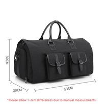Men's Hand Luggage Bag Sport Travel Bags Large Capacity Garment Handbag Folding Business Shoulder Bags Shoes Compartment juoda
