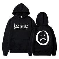 Junior H Sad Boyz Women Hoodie World Tour Merch Long Sleeve Streetwear Women Hooded Sweatshirt Hip Hop Clothes S black