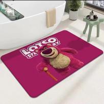 Diatom Mud Cushion Absorbent Mat Toilet Bathroom Door Mat Non-slip Quick Drying Bathroom Household Carpet 40 * 60cm