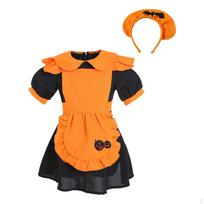Halloween Costume Set for Headband Cosplay Outfit Toys Pretend Toy Girls Decoration L black