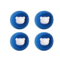 Laundry Ball Kit Hair Remover Pet Clothes Cleaning Dog Accessories Home Household Product Tool Removes Hairs Cat and Dogs blue