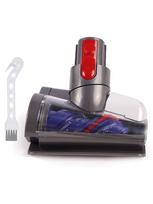 Patobulintas nesiveliančio mini motorizuoto šepetys galas Dyson V7 V8 V10 V11 V15 dulkių siurbliui, tinka sofoms, lovoms, automobilio sėdynėms gray