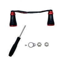 Fishing Baitcast Reels Handle Rocker Aluminum Alloy Fishing Reels Handle Grip Replacement Conversion Accessory Enduring 1