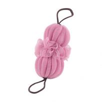 Large Size Shower Sponge Mesh Bathing Bath Ball Rich Bubble Body Scrubber Brush ADM rožinė