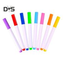 8/12 vnt Vandenyje tirpūs kreidos žymekliai LED lentos Meniniai amatai Sklandžiai pritaikyti paryškintos linijos, trinamas rašalas, neoniniai rašikliai 8pcs